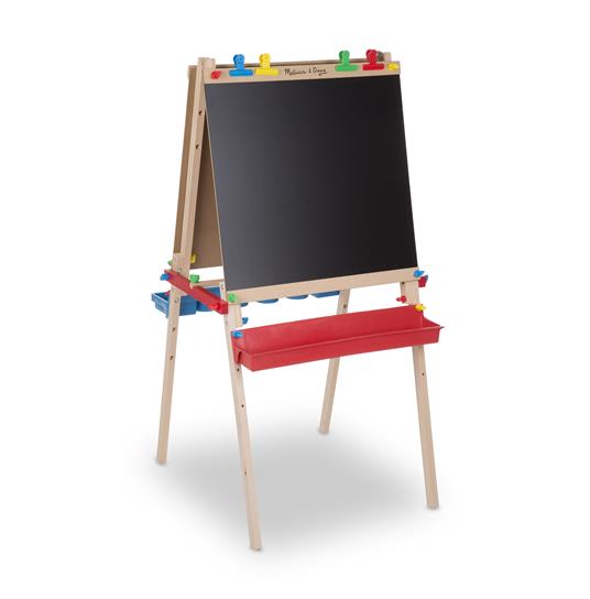 Deluxe Wooden Standing Art Easel cavalletto Nero - 5