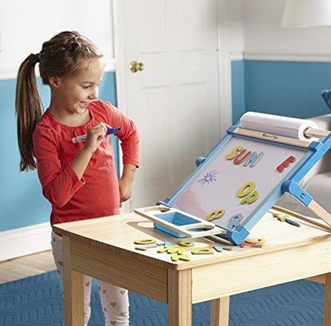 Tabletop Easel lavagnetta e taccuino per bambini - 3