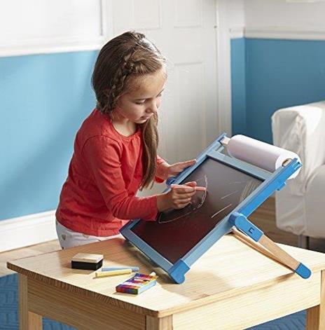 Tabletop Easel lavagnetta e taccuino per bambini - 5