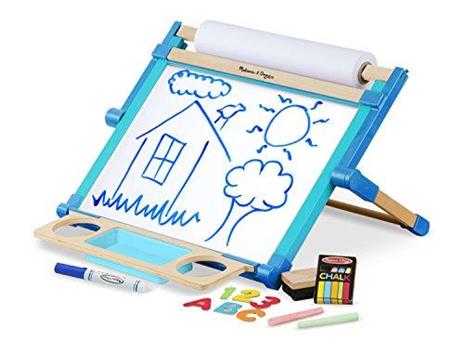 Tabletop Easel lavagnetta e taccuino per bambini