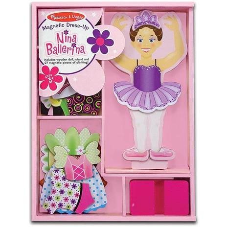 Nina Ballerina Magnetic Dress-Up Set