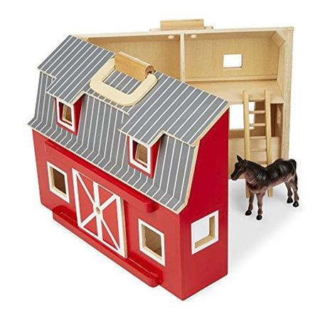 Wooden Fold & Go Barn - 4