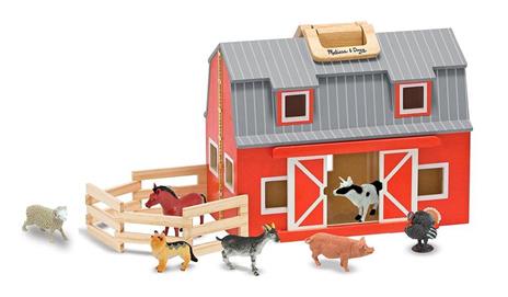 Wooden Fold & Go Barn - 10