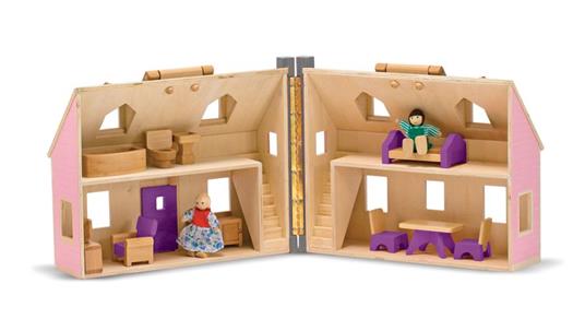 Fold & Go Mini Dollhouse casa per le bambole - 3