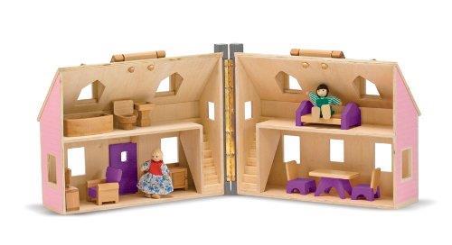 Fold & Go Mini Dollhouse casa per le bambole - 5