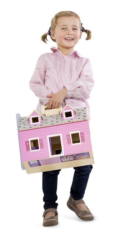 Fold & Go Mini Dollhouse casa per le bambole - 8