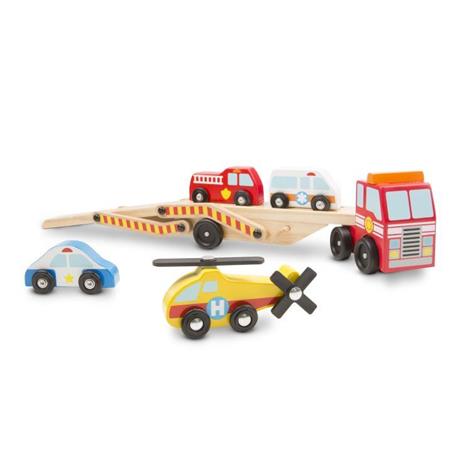 Melissa & Doug Emergency Vehicle Carrier veicolo giocattolo