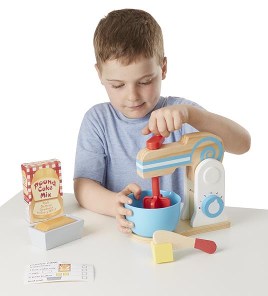 Wooden Make a Cake Mixer Set - 3