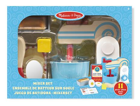 Wooden Make a Cake Mixer Set - 6