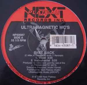 Ease Back / Kool Keith Housing Things - Vinile LP di Ultramagnetic MC's