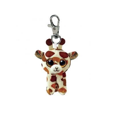 Peluche Portachiavi 12 Cm Giraffa Stilts Beanie Boos Clips  T35257