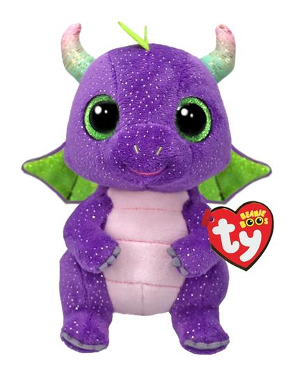 Beanie Boos cm 15 draghetto viola Daphne