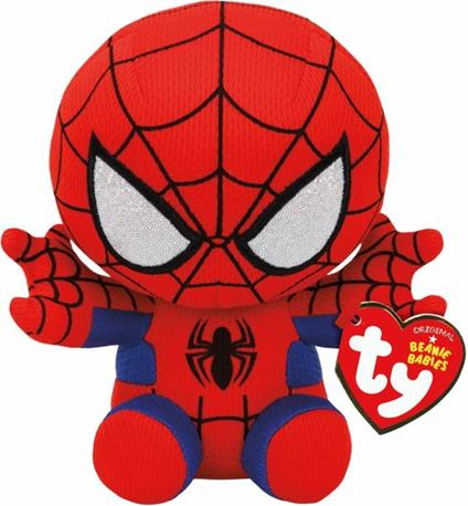 Ty Uomo Ragno Peluche, Red/Blue, Regular