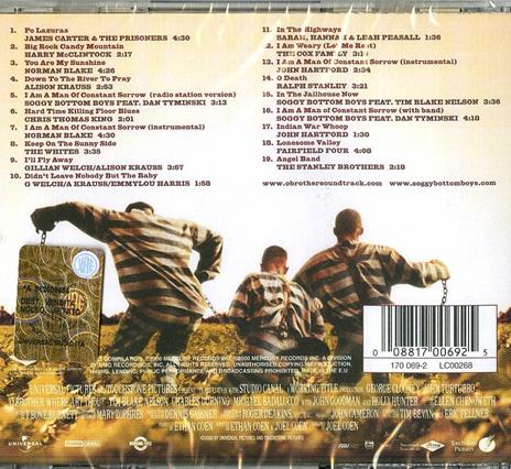 O Brother Where Art Thou? (Colonna sonora) - CD Audio - 2