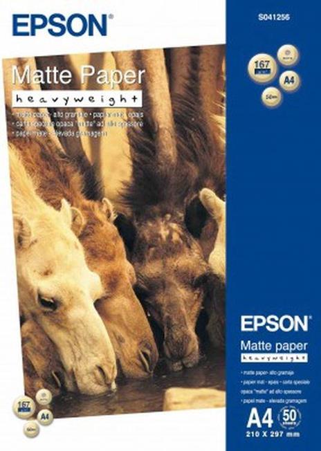 Epson Matte Paper Heavy Weight - A4 - 50 Fogli - 4