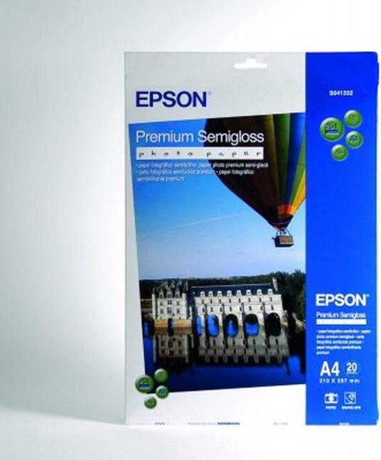 Epson Premium Semi-Gloss Photo Paper - A4 - 20 Fogli - 2