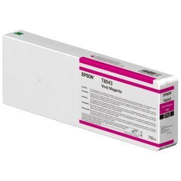 Epson Singlepack Vivid Magenta T804300 UltraChrome HDX/HD 700ml