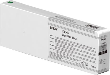 Epson Singlepack Light Light Black T804900 UltraChrome HDX/HD 700ml - 2