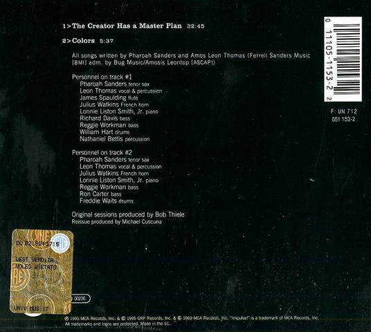 Karma - CD Audio di Pharoah Sanders - 2