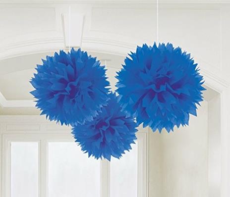 Decoro Batuffolo Blu 40,6 Cm - 2