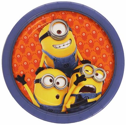 Minions. Piatti Party 18Cm