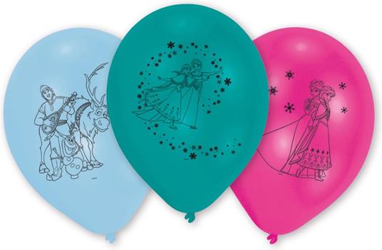 Disney: Amscan - Frozen 10 Balloons / 10 Palloncini - Amscan - Idee regalo