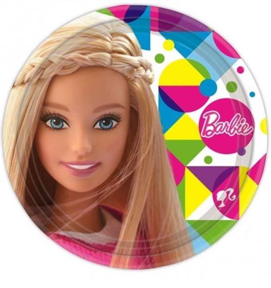 Barbie Sparkle. 8 Piatti 23 Cm