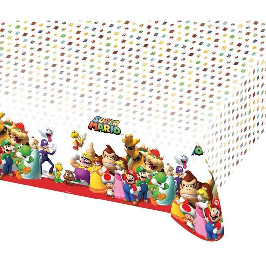 Nintendo: Amscan - Super Mario (Paper Tablecloth / Tovaglia Di Carta) - 2