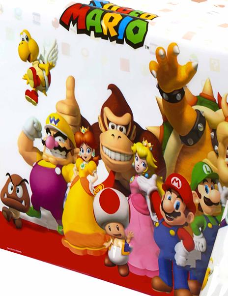 Nintendo: Amscan - Super Mario (Paper Tablecloth / Tovaglia Di Carta) - 3