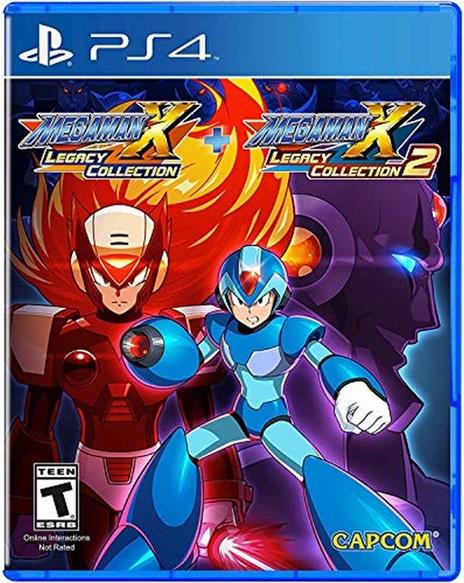 Capcom Mega Man X Legacy Collection 1+2, PS4 Antologia PlayStation 4