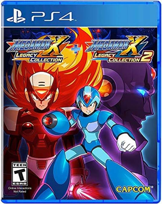 Capcom Mega Man X Legacy Collection 1+2, PS4 Antologia PlayStation 4