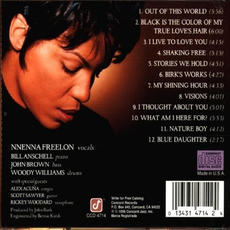 Shaking Free - CD Audio di Nnenna Freelon - 2