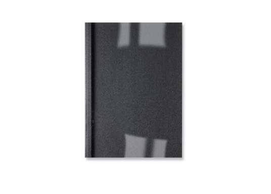 GBC Copertine per rilegatura termica LinenWeave 3 mm nere (100)