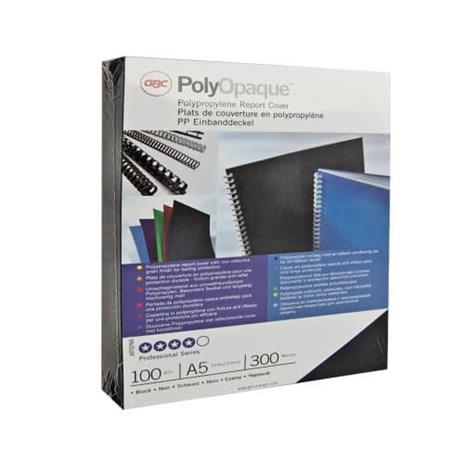 GBC Copertine rilegatura PolyOpaque A4 300 micron blu scuro(100) - 2