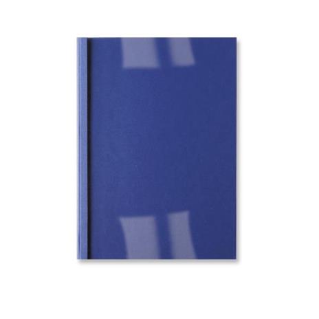 GBC Copertine rilegatura termica LeatherGrain 6mm blu royal(100)