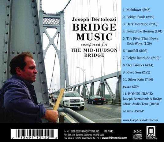 Joseph Bertolozzi - Bridge Music - CD Audio - 2
