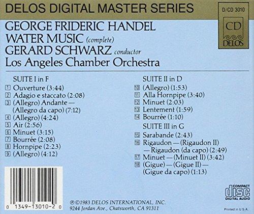 Water Music (Integrale) - CD Audio di Georg Friedrich Händel - 3