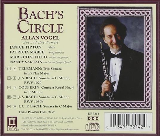 Bach's Circle - Sonata per Oboe Bwv 1020, Sonata per Oboe Bwv 1030b - CD Audio di Johann Sebastian Bach