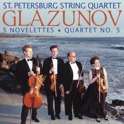 Five Novelettes-Quartet N - CD Audio di Alexander Glazunov