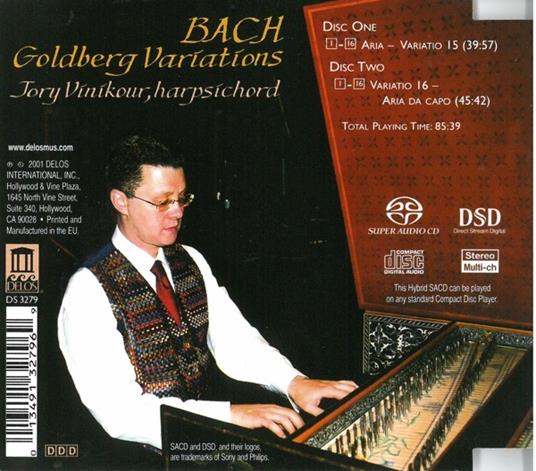 Variazioni Goldberg - SuperAudio CD ibrido di Johann Sebastian Bach - 2