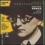 Romanze da camera vol.5 - CD Audio di Dmitri Shostakovich