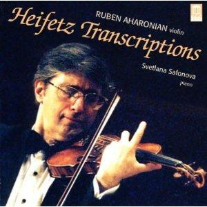 Trascrizioni di Heifetz - CD Audio di Ruben Aharonian