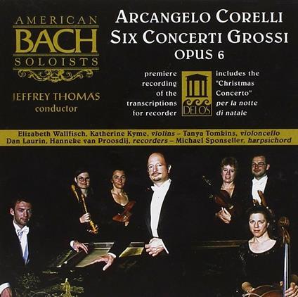 Concerti op.6 (Per flauto dolce) - CD Audio di Arcangelo Corelli