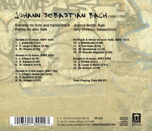 Sonate per Flauto Bwv 1020, 1030-1032, Partita per Flauto Bwv 1013 - CD Audio di Johann Sebastian Bach - 2