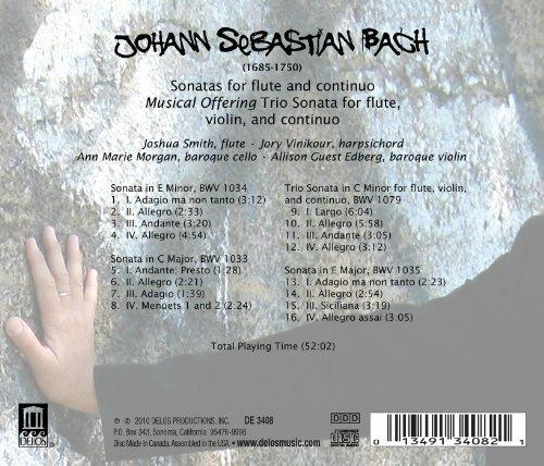 Sonate per Flauto Bwv1033, 1034 - Musical Offering Bwv1079 - CD Audio di Johann Sebastian Bach - 2