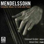 Integrale Della Musica per Violoncello e Pianoforte - CD Audio di Felix Mendelssohn-Bartholdy