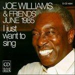 I Just Want to Sing - CD Audio di Joe Williams