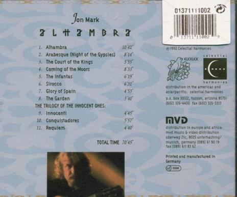 Alhambra - CD Audio di Jon Mark - 2