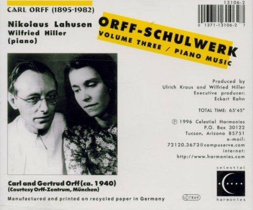 Schulwerk 3 - CD Audio di Carl Orff - 2