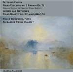 Concerto per pianoforte n.2 / Quartetto con pianoforte n.3 - CD Audio di Ludwig van Beethoven,Frederic Chopin,Roger Woodward